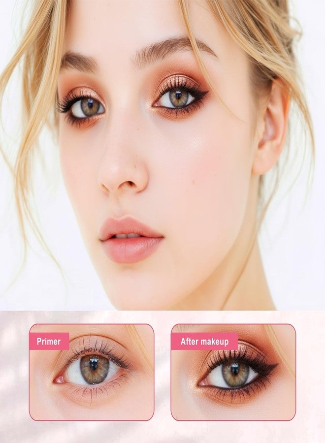 Qulkws 2 Pcs Extra Flat Round Brush Flat Eye Shadow Primer Applicator Brush for Blending Concealer Eyebrow Concealer Brushes Flats Makeup Brushes Eye Primer Base Makeup Tool Concealing Small Imperfection - Image 2